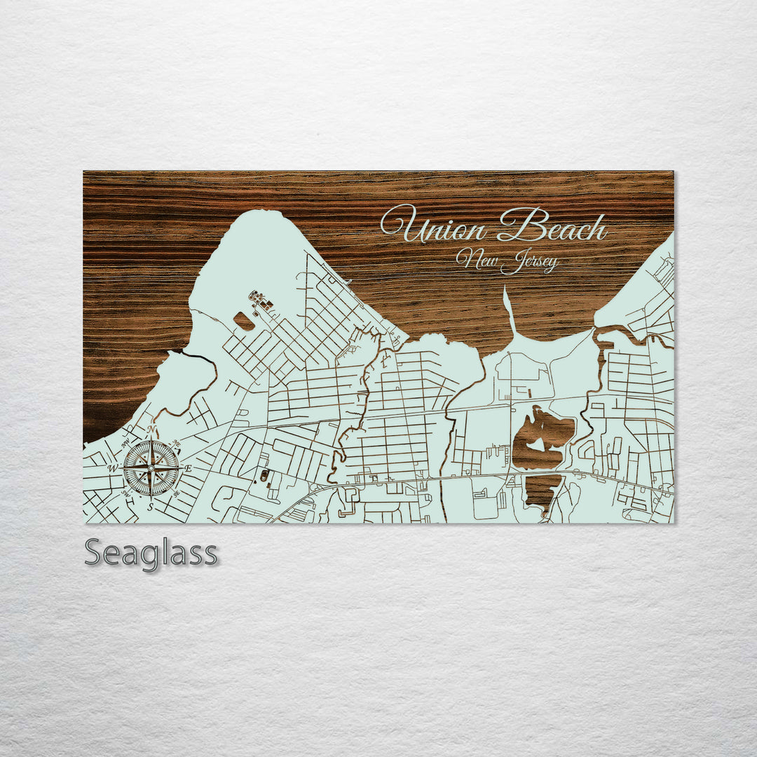 Union Beach, New Jersey Street Map