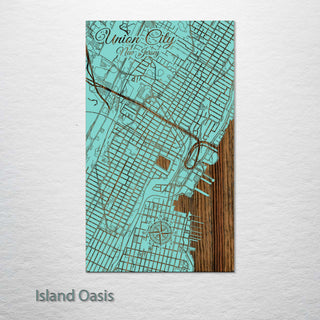 Union City, New Jersey Street Map