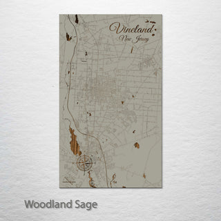 Vineland, New Jersey Street Map