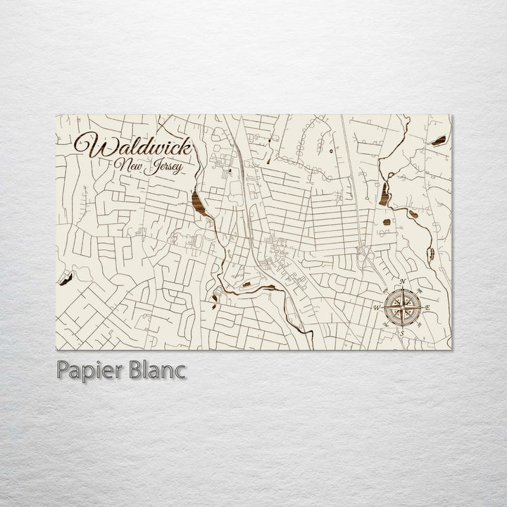 Waldwick, New Jersey Street Map