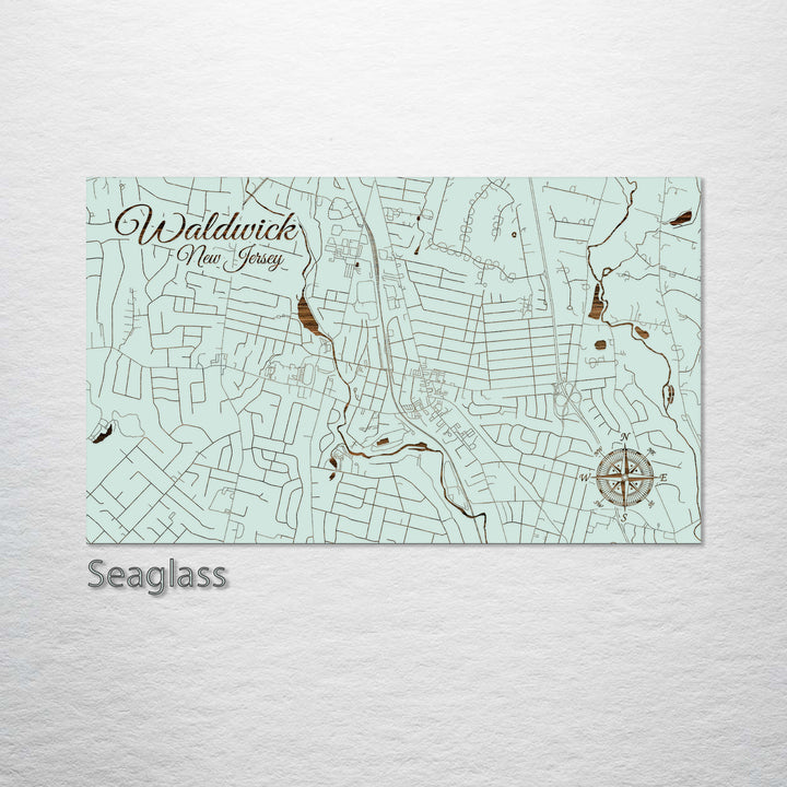 Waldwick, New Jersey Street Map