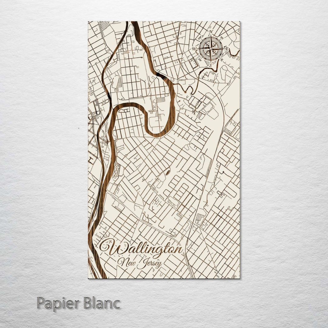 Wallington, New Jersey Street Map