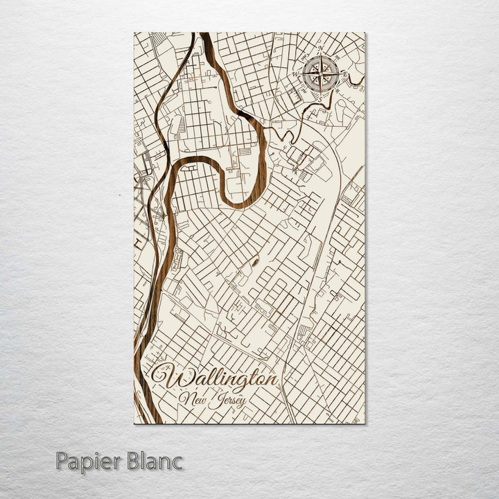 Wallington, New Jersey Street Map