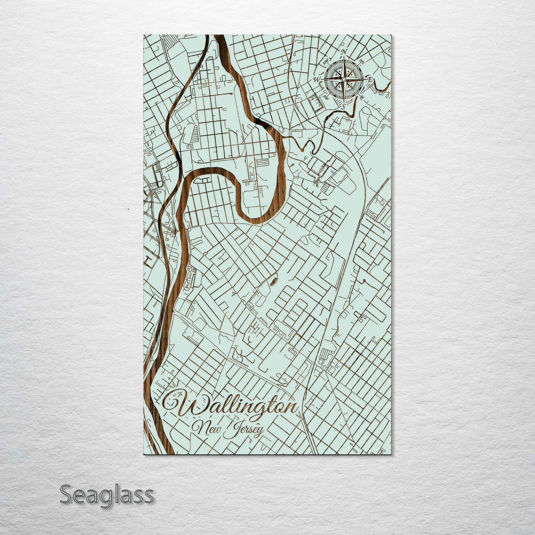 Wallington, New Jersey Street Map