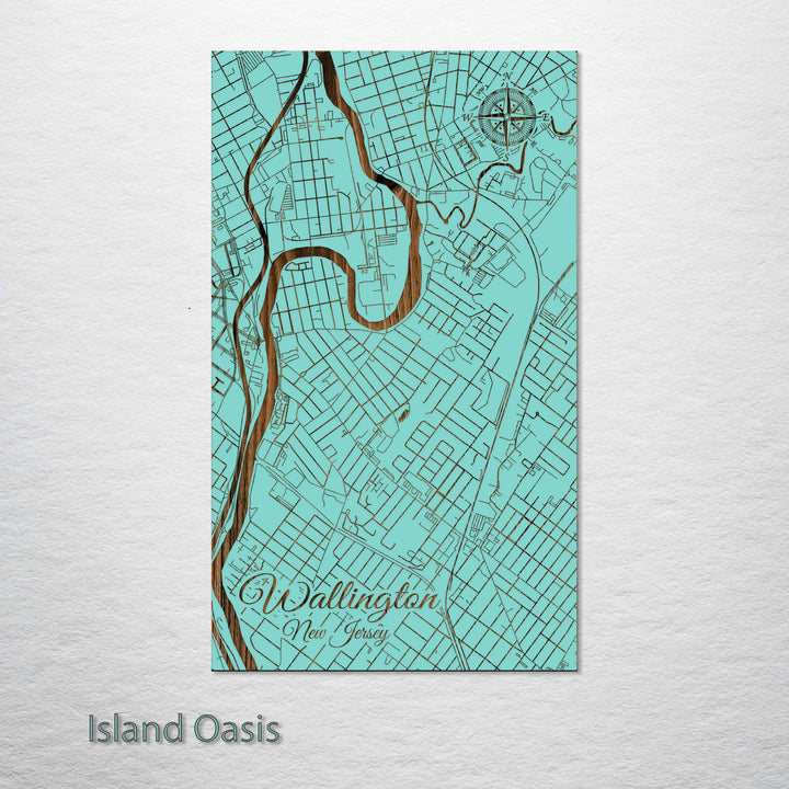 Wallington, New Jersey Street Map