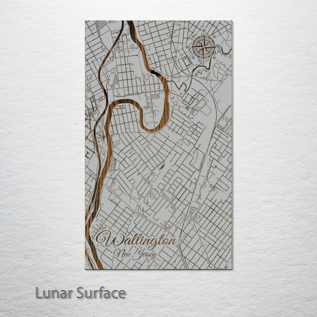 Wallington, New Jersey Street Map