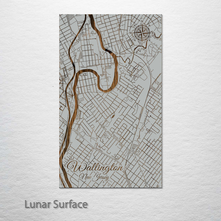 Wallington, New Jersey Street Map