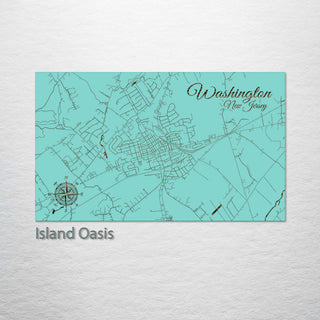 Washington, New Jersey Street Map