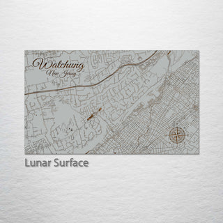 Watchung, New Jersey Street Map