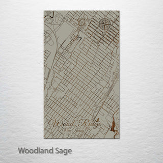 Wood-Ridge, New Jersey Street Map