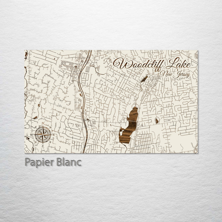 Woodcliff Lake, New Jersey Street Map