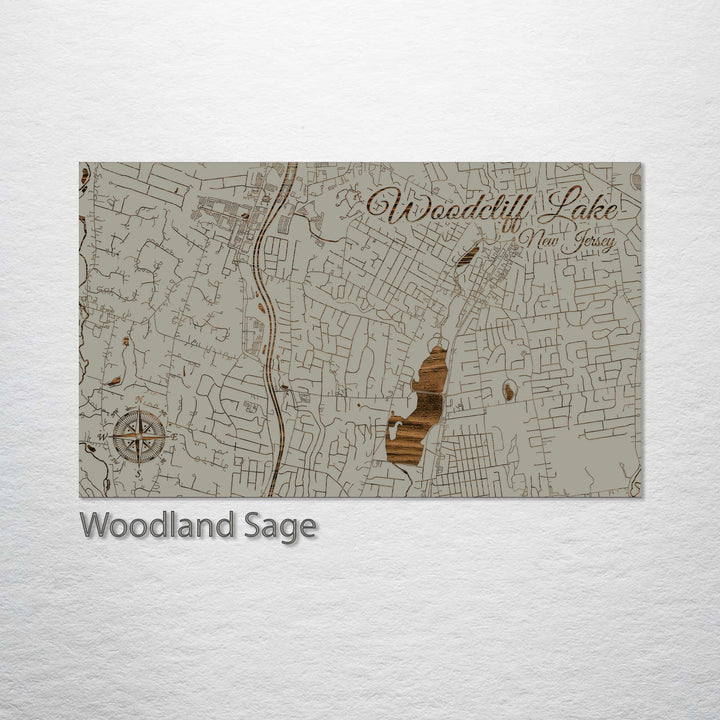 Woodcliff Lake, New Jersey Street Map