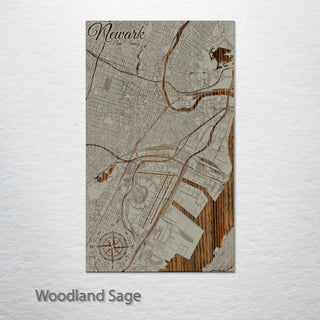 Newark, New Jersey Street Map