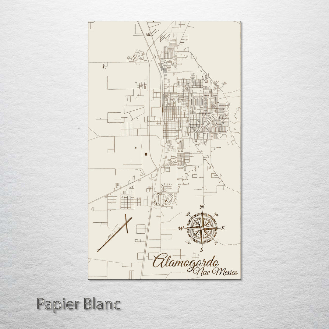 Alamogordo, New Mexico Street Map