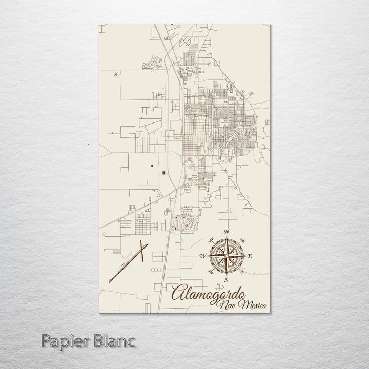 Alamogordo, New Mexico Street Map