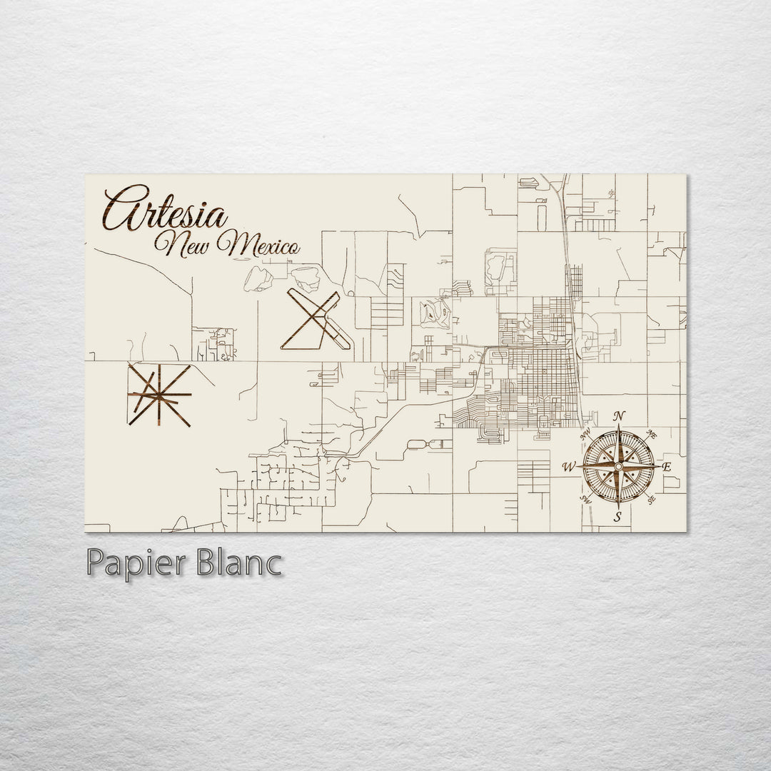 Artesia, New Mexico Street Map