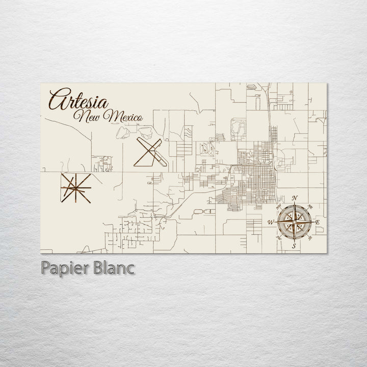 Artesia, New Mexico Street Map