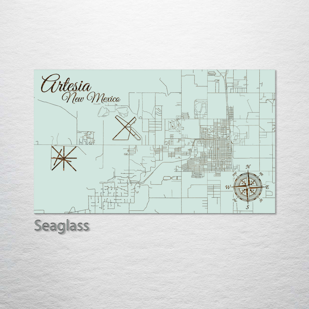 Artesia, New Mexico Street Map