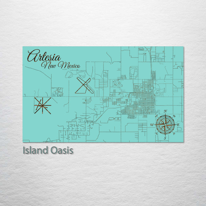 Artesia, New Mexico Street Map