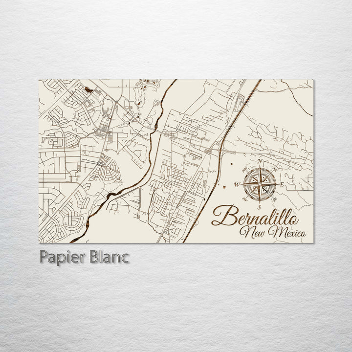 Bernalillo, New Mexico Street Map