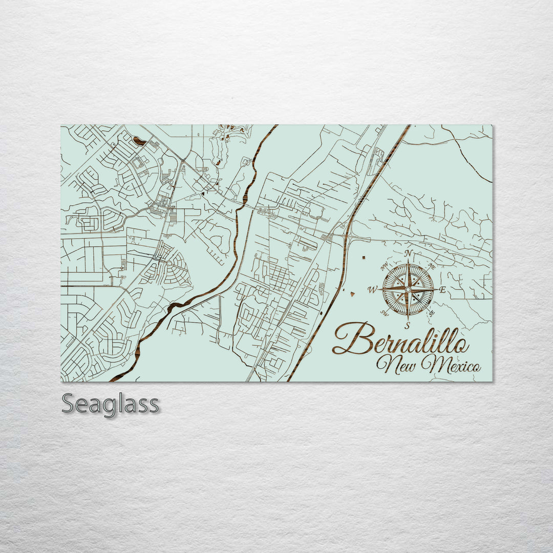 Bernalillo, New Mexico Street Map