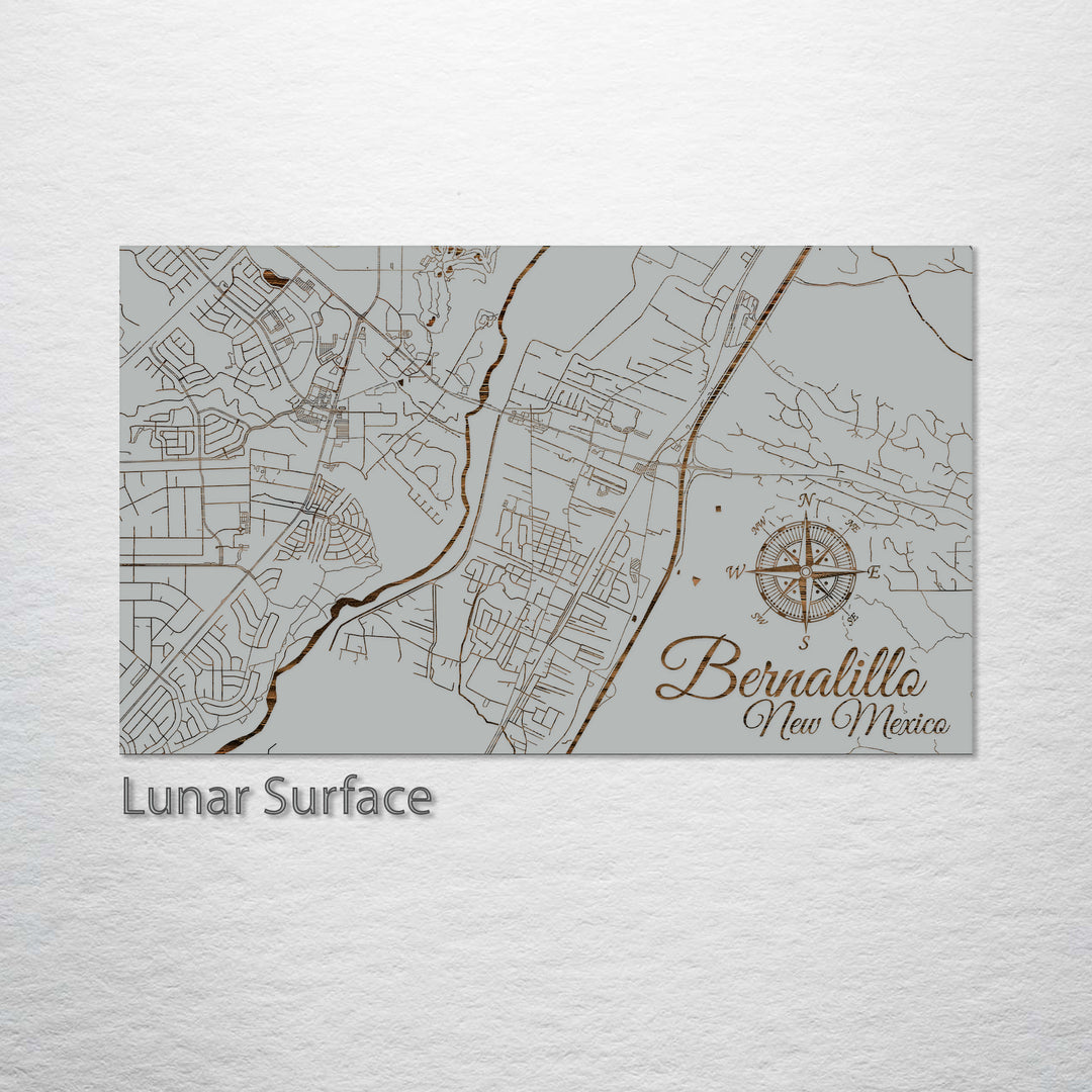 Bernalillo, New Mexico Street Map