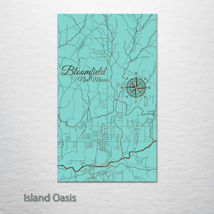 Bloomfield, New Mexico Street Map