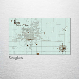 Clovis, New Mexico Street Map