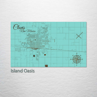 Clovis, New Mexico Street Map