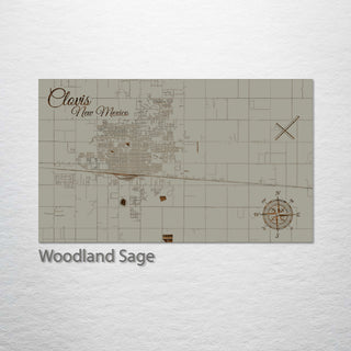 Clovis, New Mexico Street Map