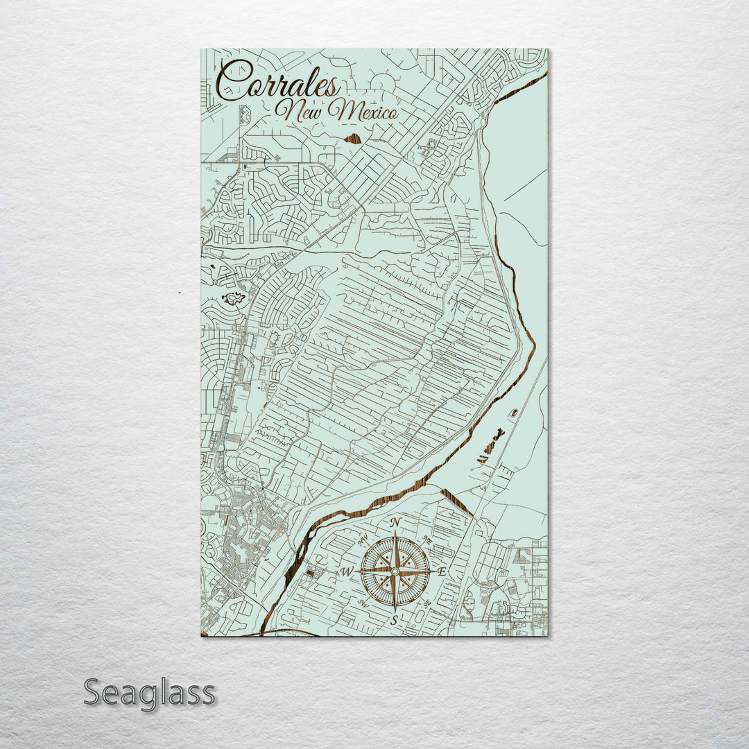 Corrales, New Mexico Street Map