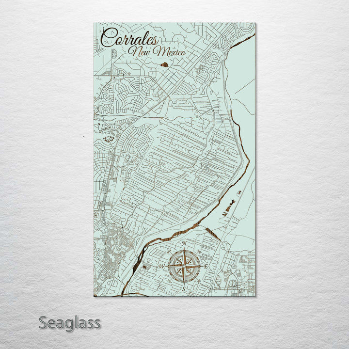 Corrales, New Mexico Street Map