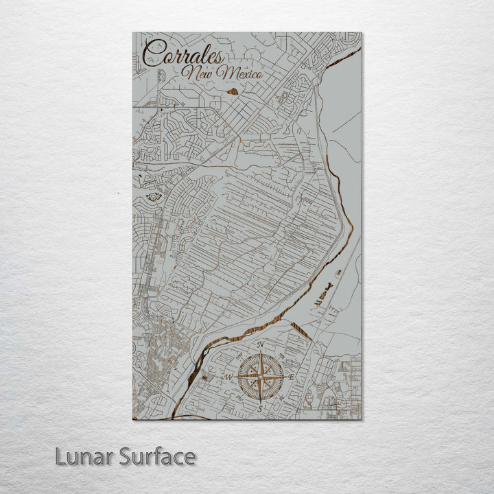 Corrales, New Mexico Street Map