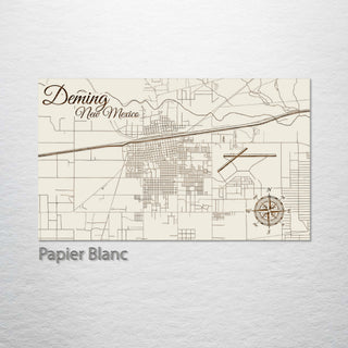 Deming, New Mexico Street Map