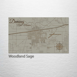 Deming, New Mexico Street Map