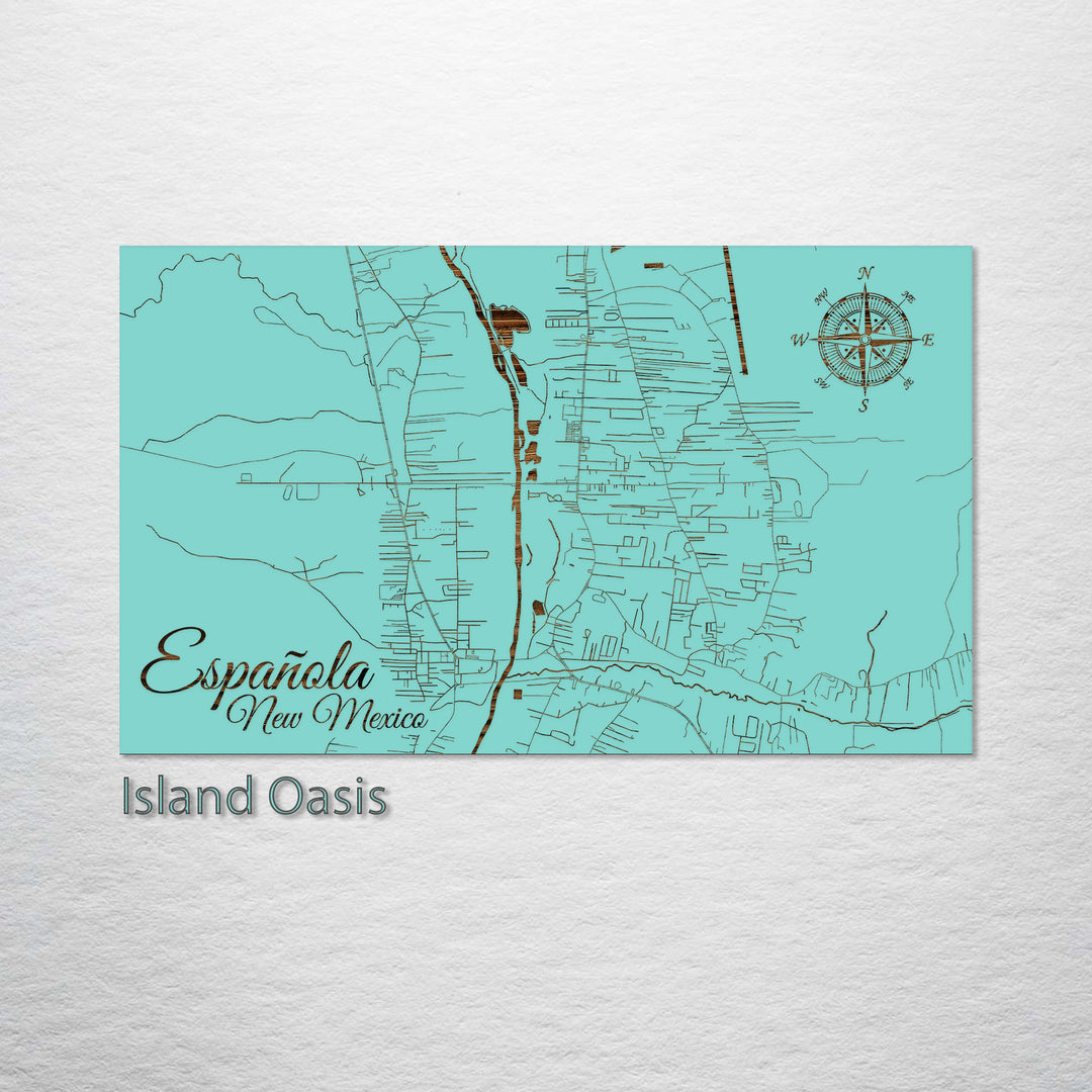 Espanola, New Mexico Street Map