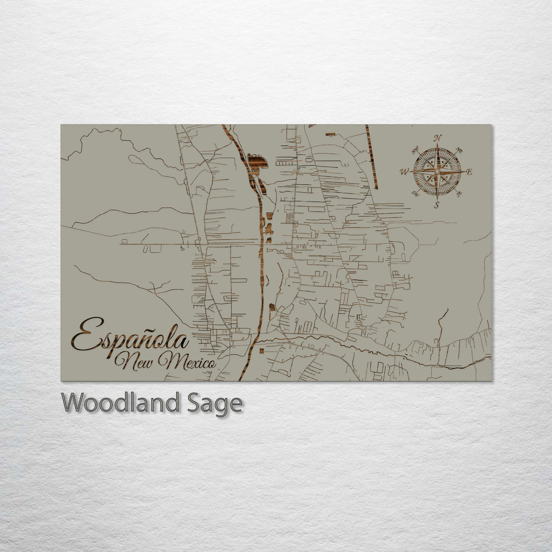 Espanola, New Mexico Street Map