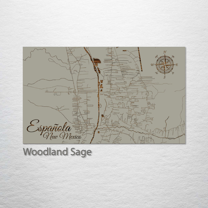 Espanola, New Mexico Street Map