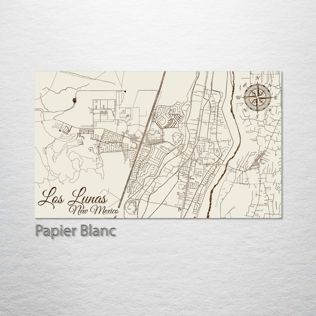 Los Lunas, New Mexico Street Map