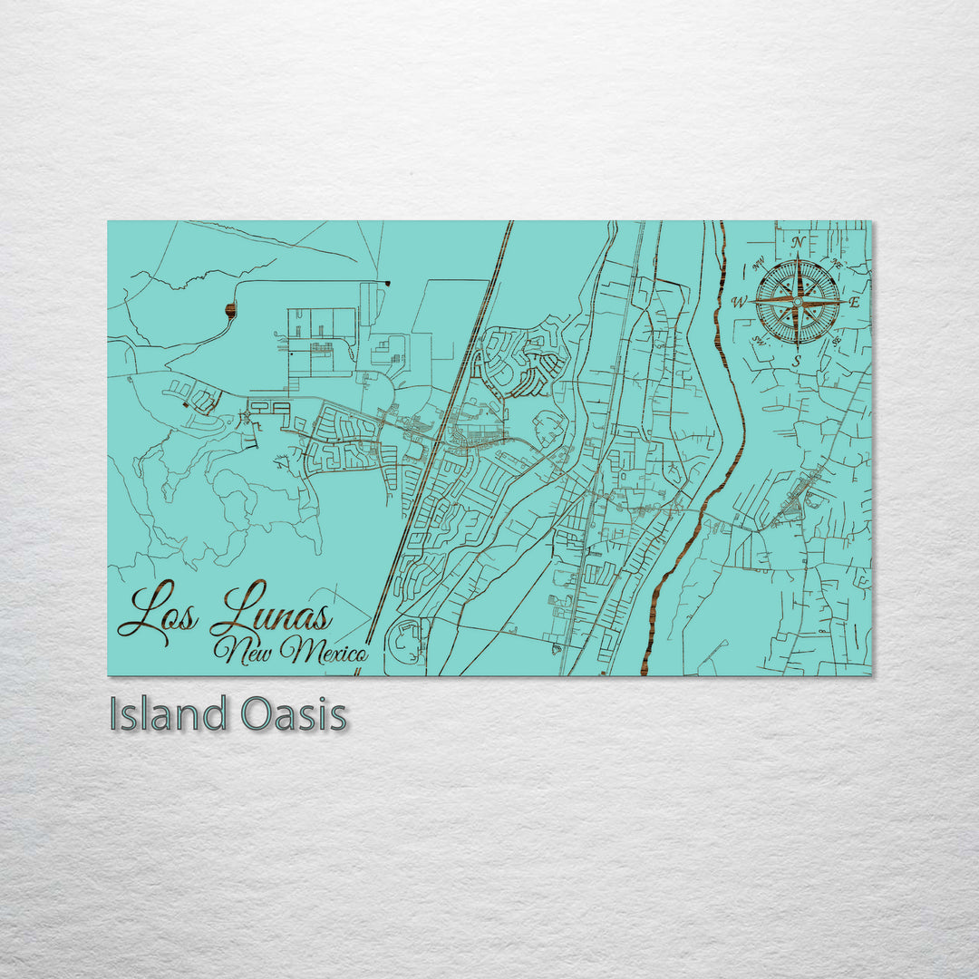 Los Lunas, New Mexico Street Map