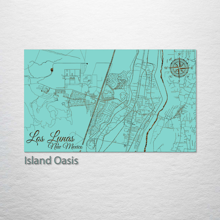 Los Lunas, New Mexico Street Map