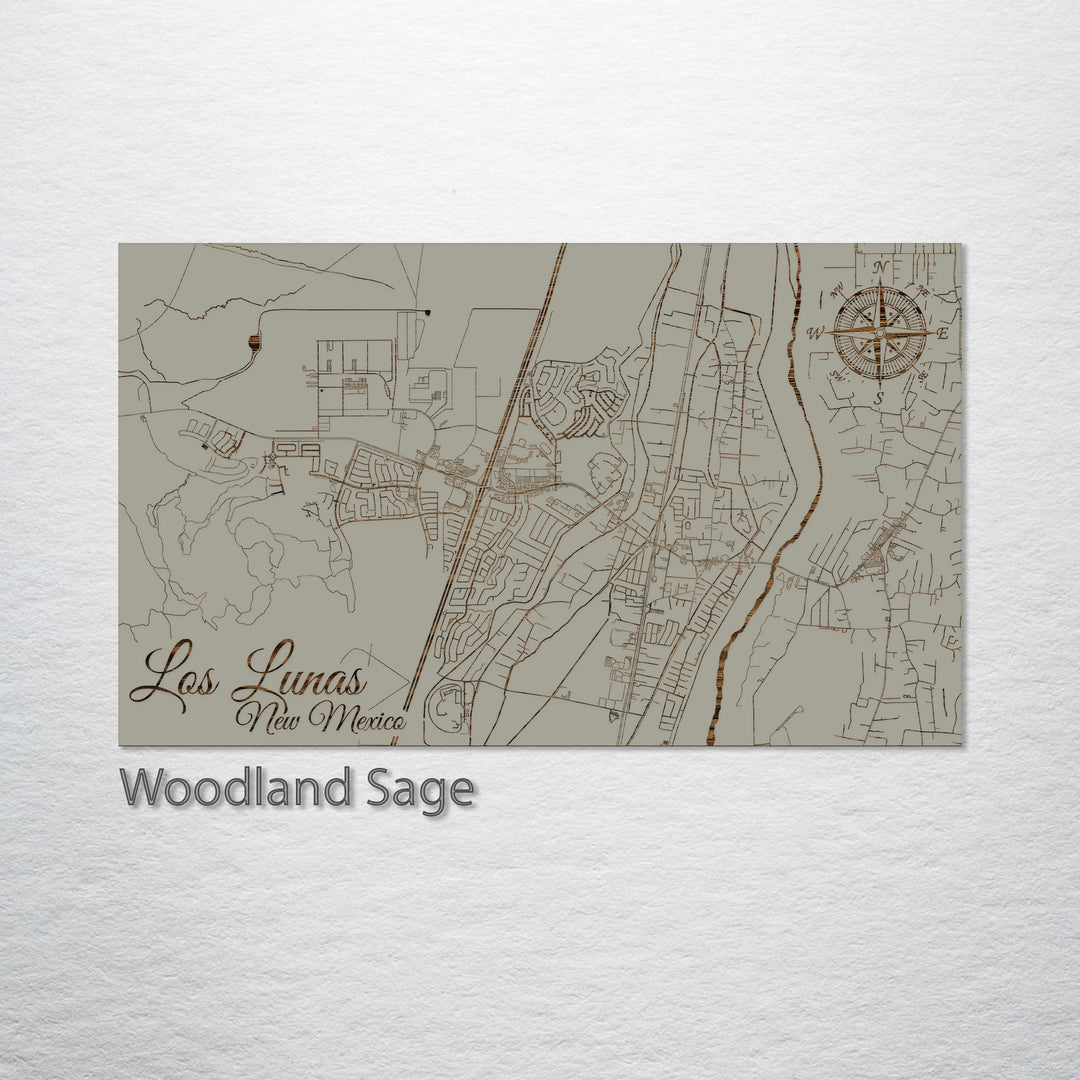 Los Lunas, New Mexico Street Map