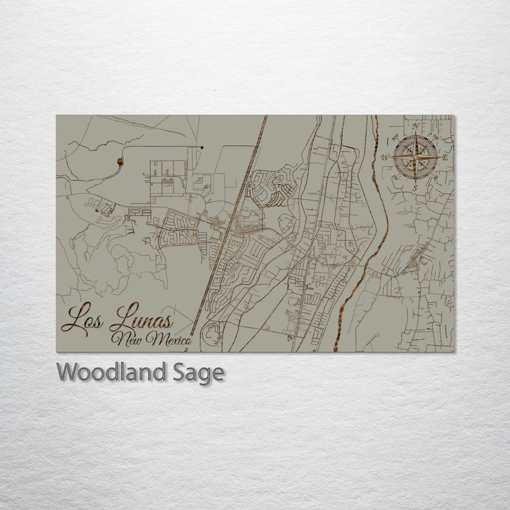Los Lunas, New Mexico Street Map