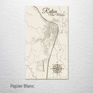 Raton, New Mexico Street Map