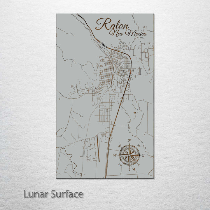 Raton, New Mexico Street Map