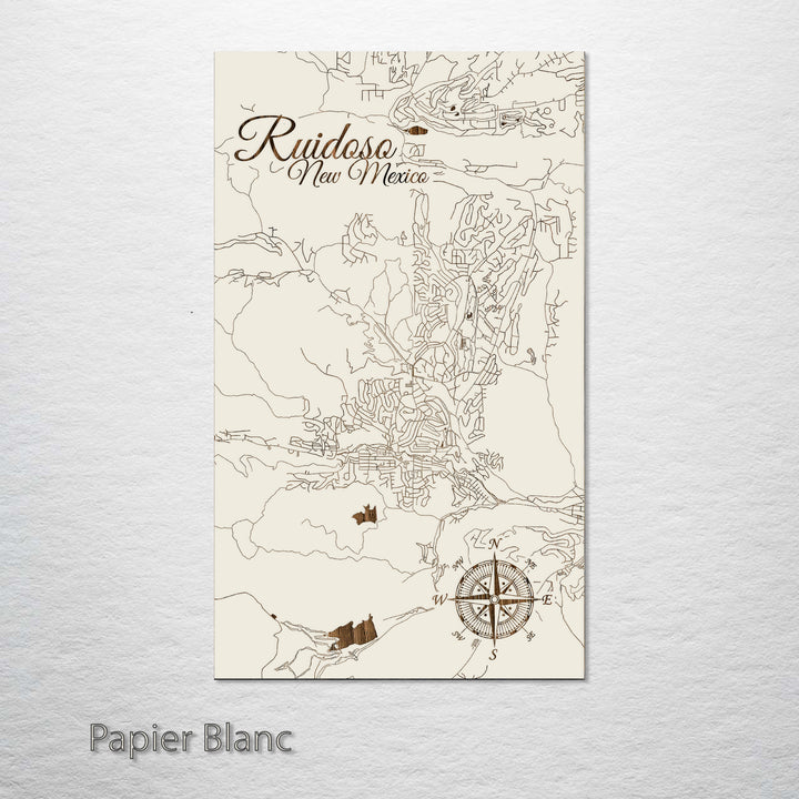 Ruidoso, New Mexico Street Map