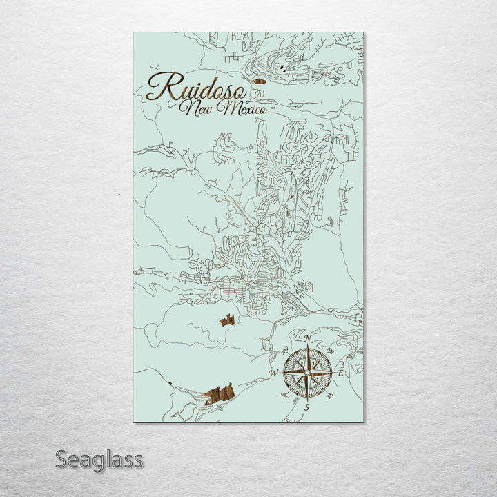 Ruidoso, New Mexico Street Map