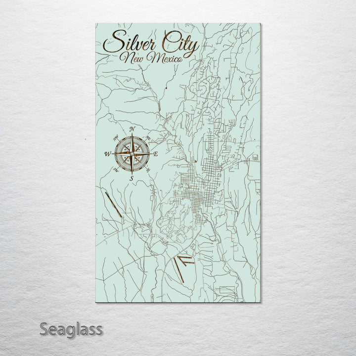 Silver City, New Mexico Street Map