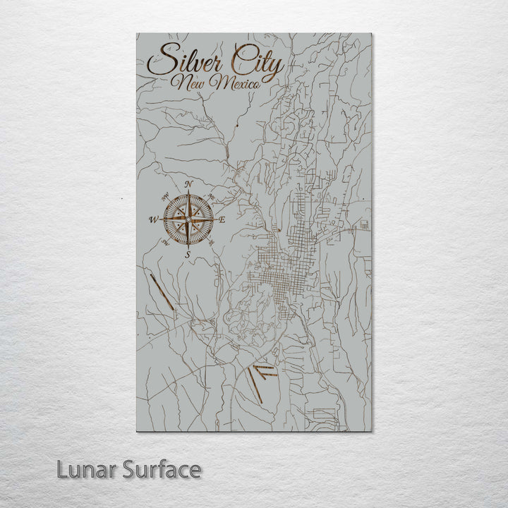 Silver City, New Mexico Street Map