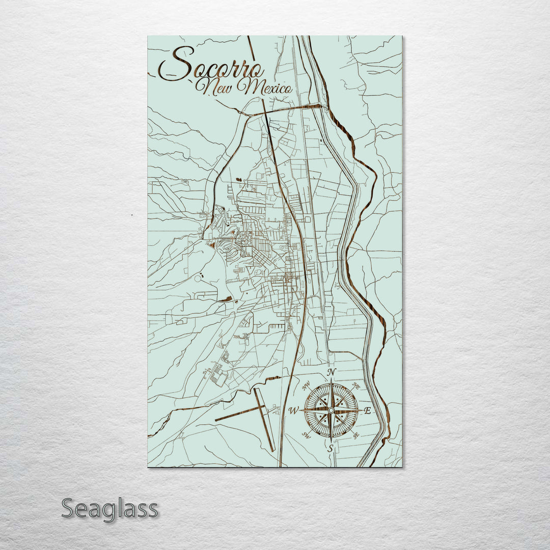 Socorro, New Mexico Street Map